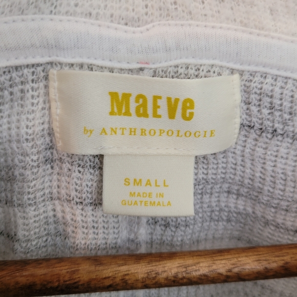 Maeve by Anthropologie | Cowl Neck Gray Gauzey Sweater - Picture 4 of 7